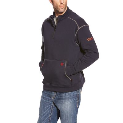 Ariat FR Polartec Fleece - Top Donkerblauw Heren - 25662-823